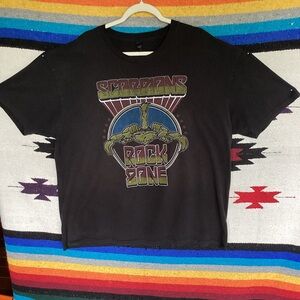 Scorpions rock zone short sleeve t shirt band concert tee